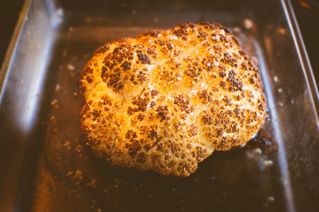 Whole Roasted Cauliflower